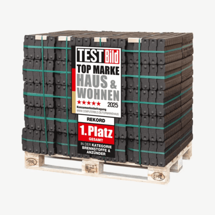 Rekord Braunkohle 25 kg x 40 Bündel